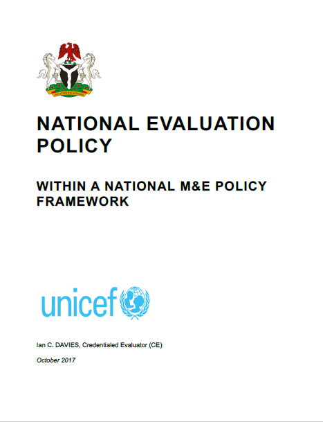 Nigeria National evaluation Policy