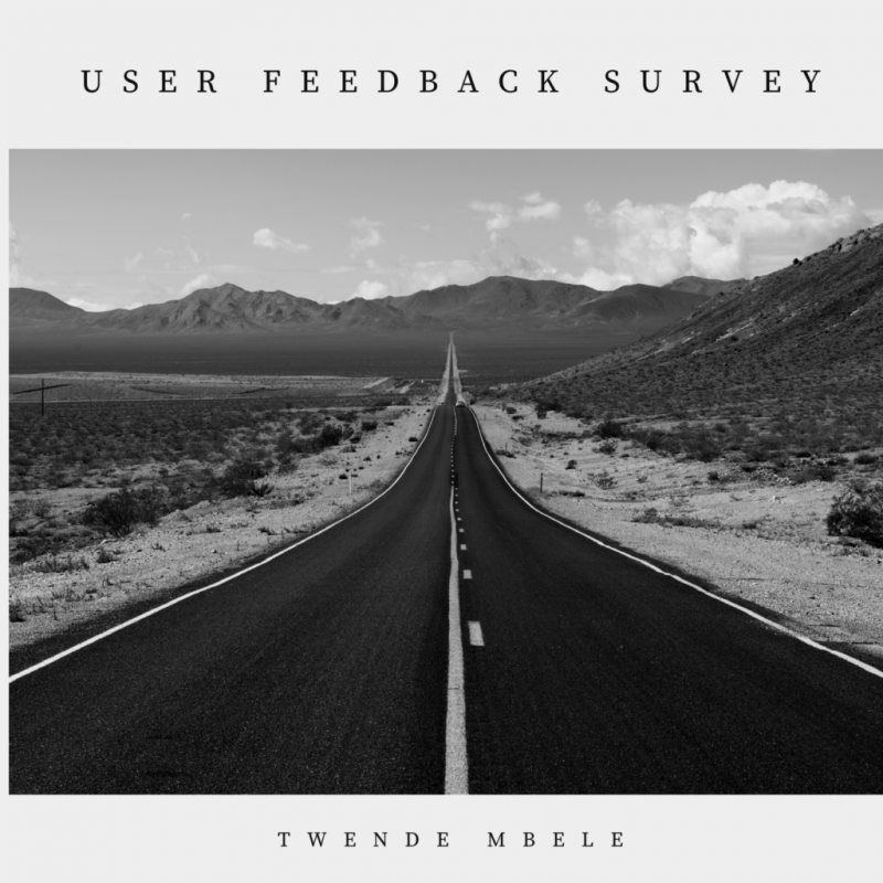User Feedback Survey