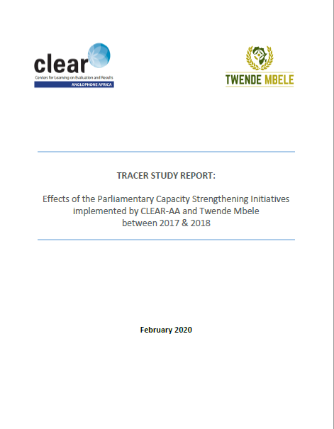 Effects of the Parliamentary Capacity Strengthening Initiatives