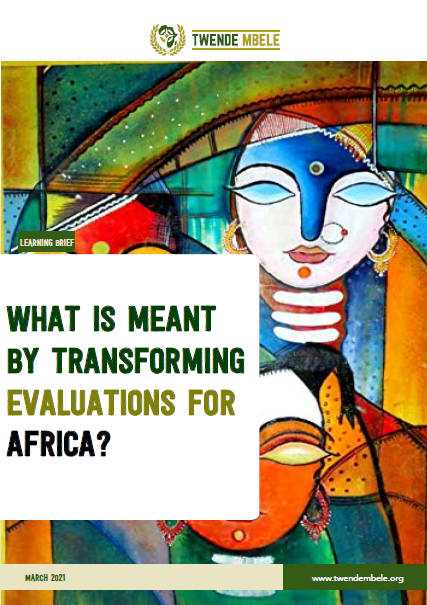 What is Meant by Transforming Evaluation for Africa?