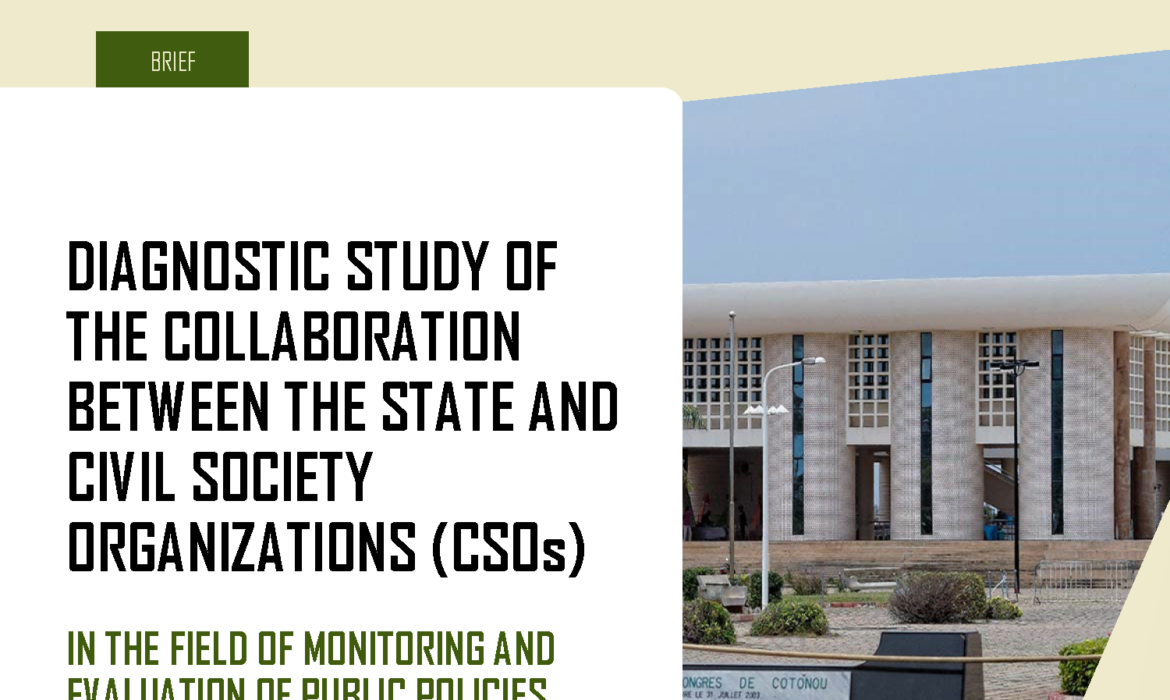 Diagnostic Study of the Collaboration Between the State and Civil Society Organisation (CSO)