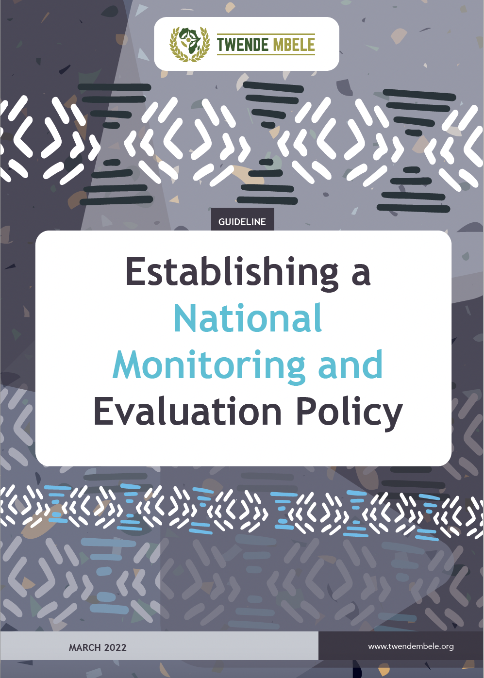 Establishing a National Monitoring and Evaluation Policy