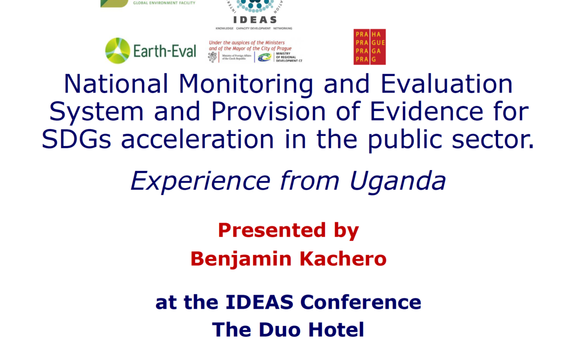 National Monitoring And Evaluation System And Provision Of Evidence For SDGs Acceleration In The Public Sector: Experience From Uganda