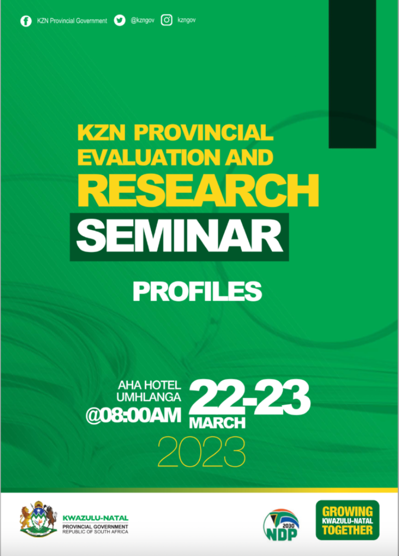 KZN Evaluation and Research Seminar