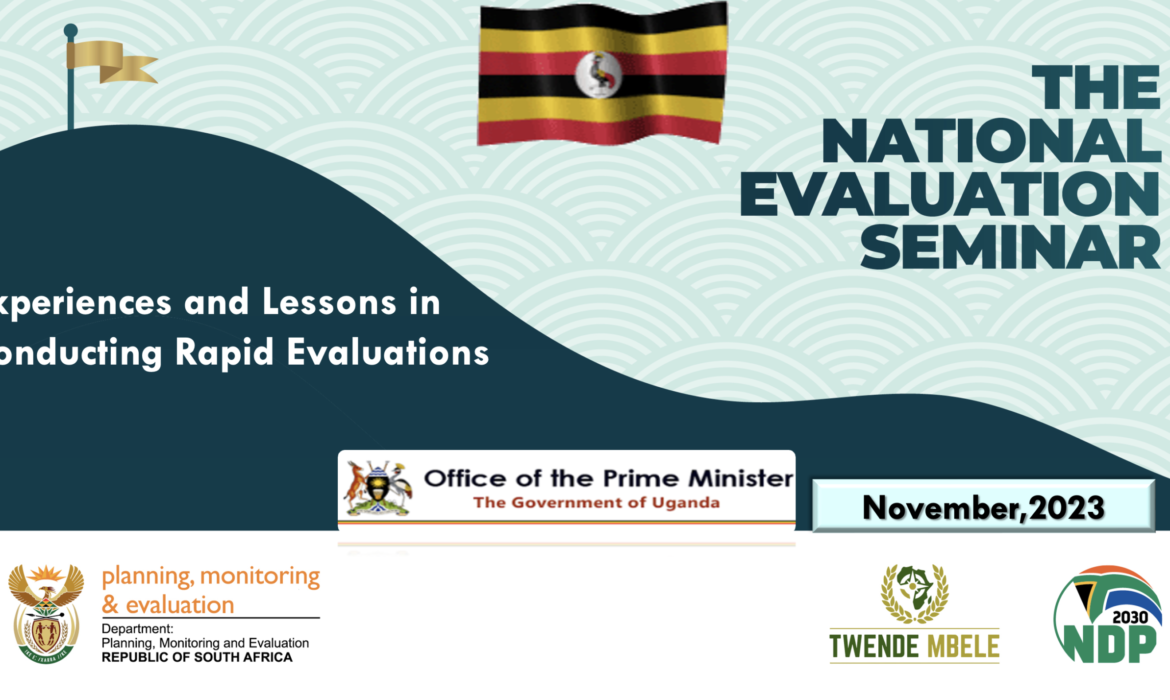 Experiences and Lessons in Conducting Rapid Evaluations in Uganda