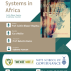 Monitoring Systems in Africa Book Launch