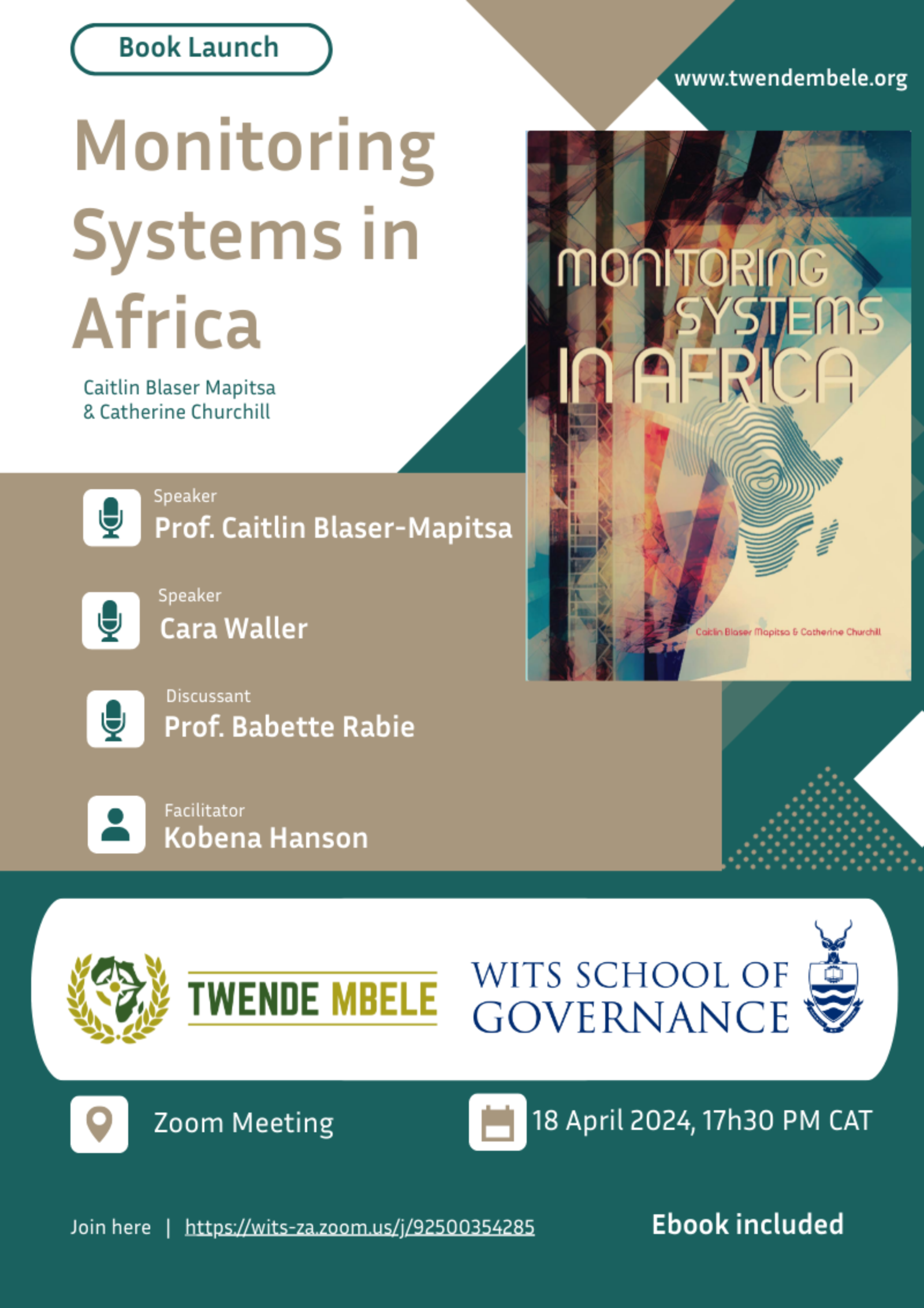 Monitoring Systems in Africa Book Launch