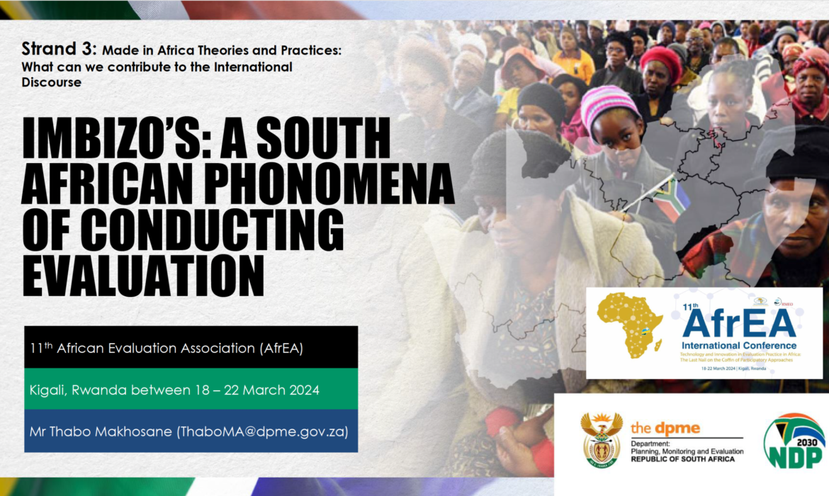 Imbizo’s: A South African Phenomena of Conducting Evaluation – Presentation