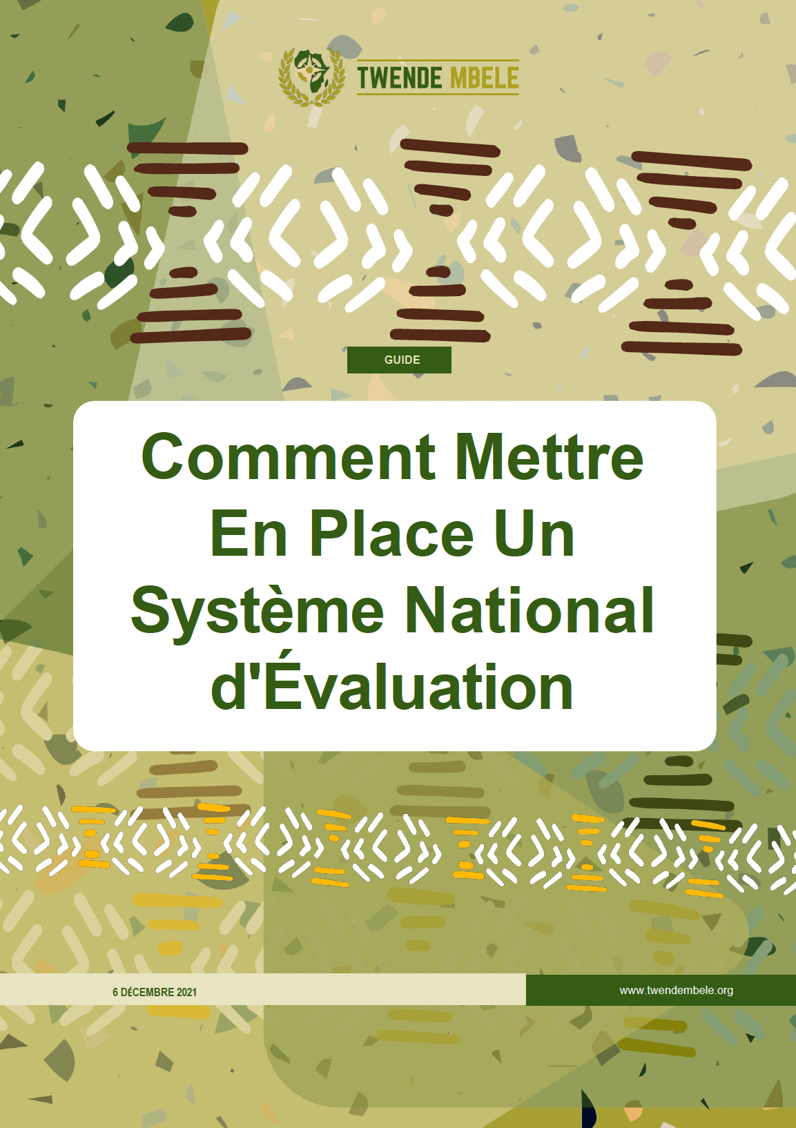 Comment mettre en place un système national d’évaluation – Guide