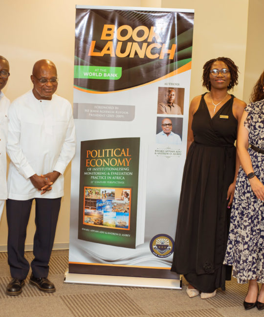 Groundbreaking Book on M&E Practice in Africa Launched in Accra